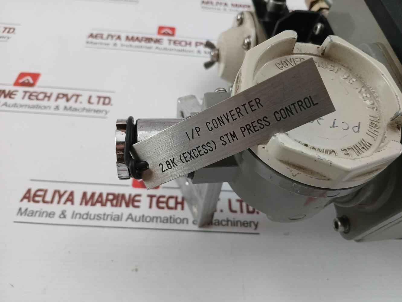 Kz03-1A Yamatake-honeywell Part No: Kux113-xw11Ax-7 I/P Converter W/ Air Regulator