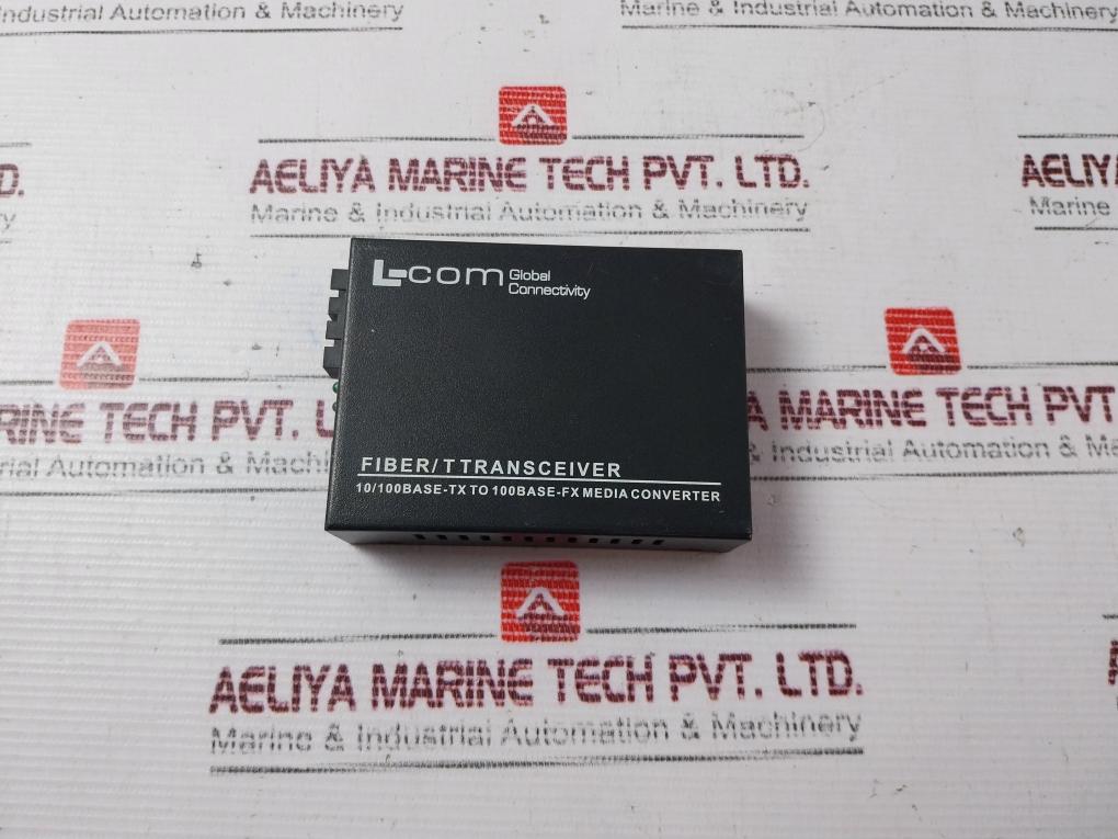 L-Com 10/100 Base-Tx to 100 Base-Fx Media Converter