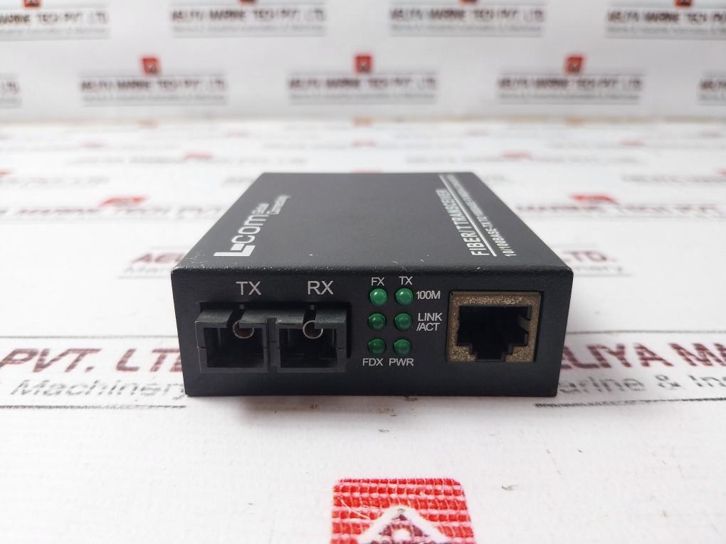 L-com 10/100 Base-tx To 100 Base-fx Media Converter