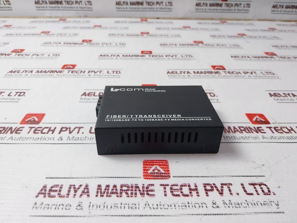L-Com 10/100 Base-Tx to 100 Base-Fx Media Converter