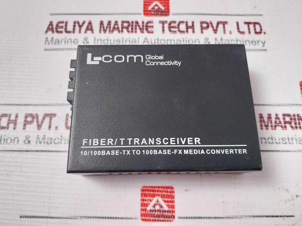 L-Com 10/100 Base-Tx to 100 Base-Fx Media Converter