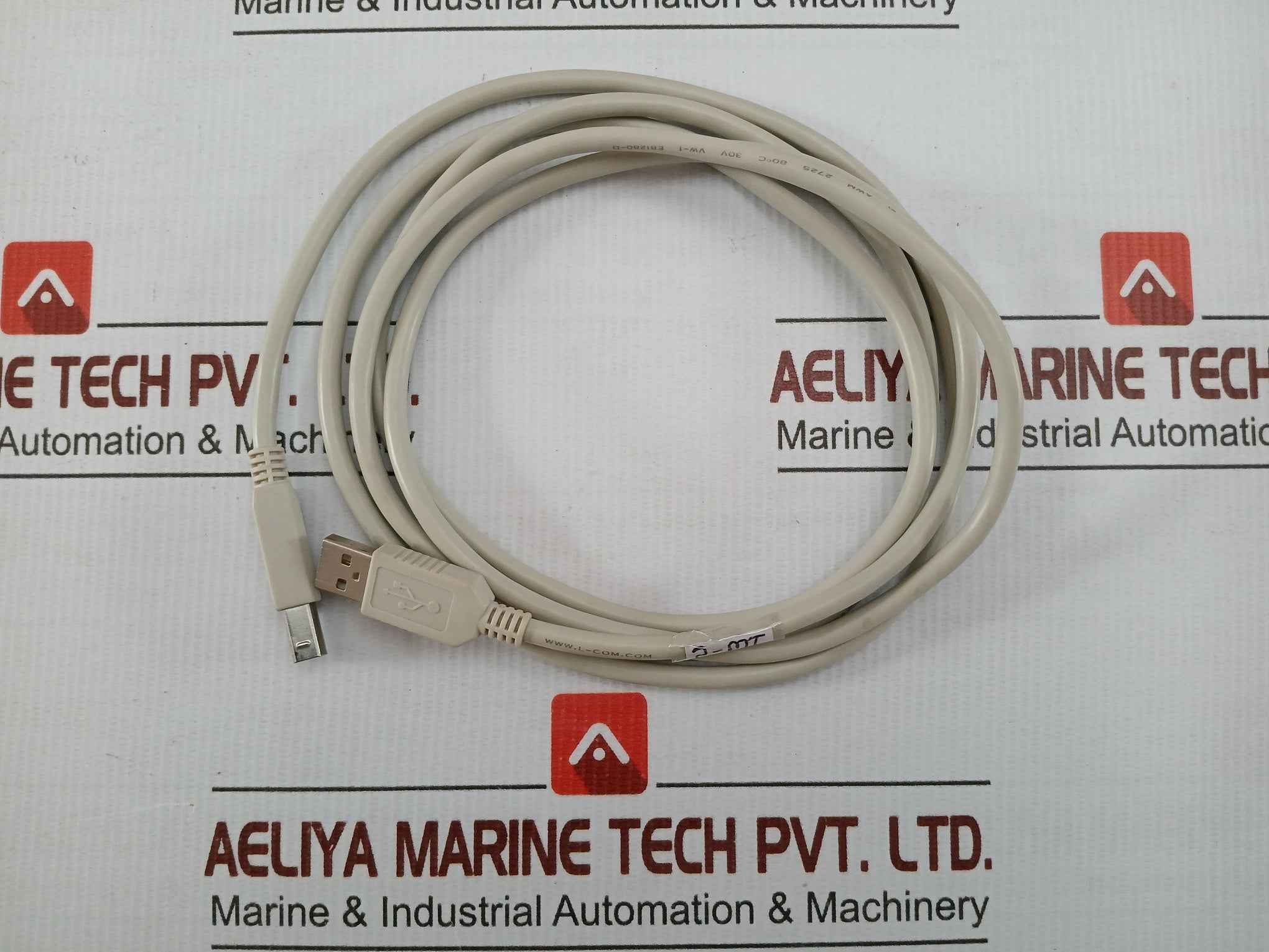 L-com Usb 2.0 Shielded Cable Part No Awm 2725 80˚C 30V Vw-1