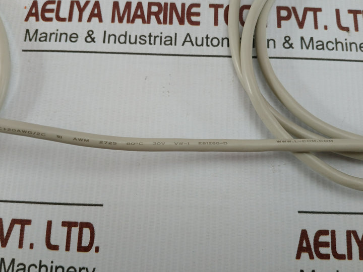L-com Usb 2.0 Shielded Cable Part No Awm 2725 80˚C 30V Vw-1