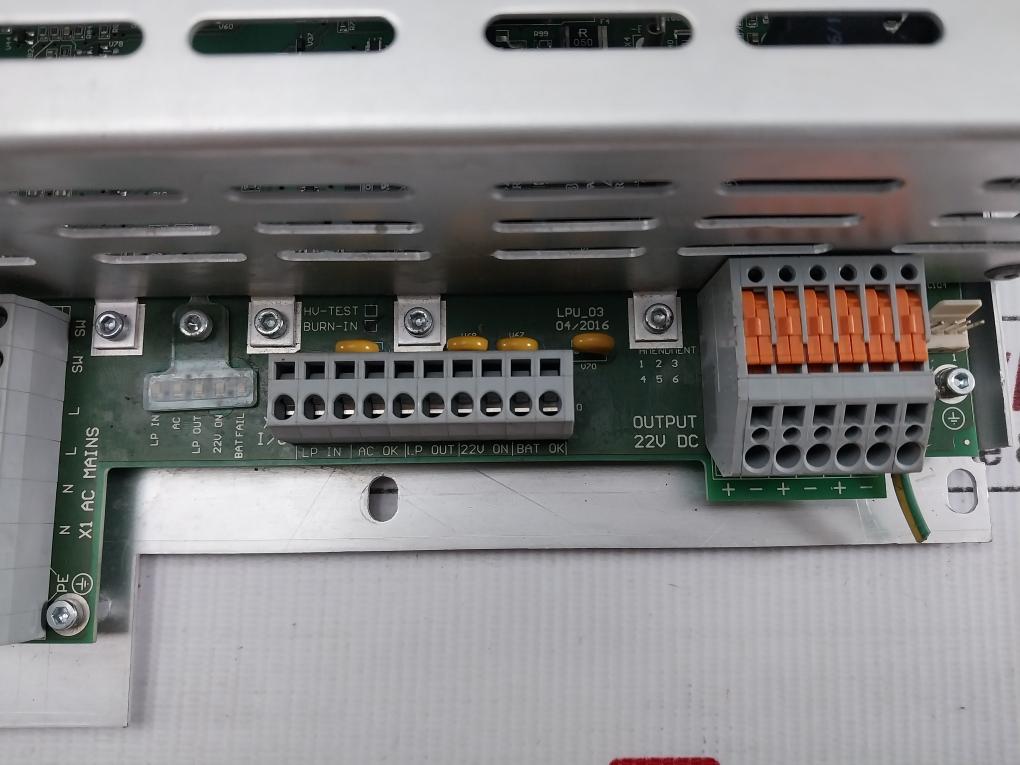 L2080202500 Aqua Signal Pcb In Emi Cage For Battery Psu 110-230Vac 50/60Hz