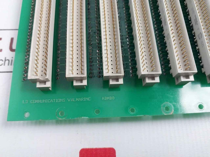 L3 Communications Valmarine Abmb8 Dmu Backplane Board 94V-0 Abmb8
