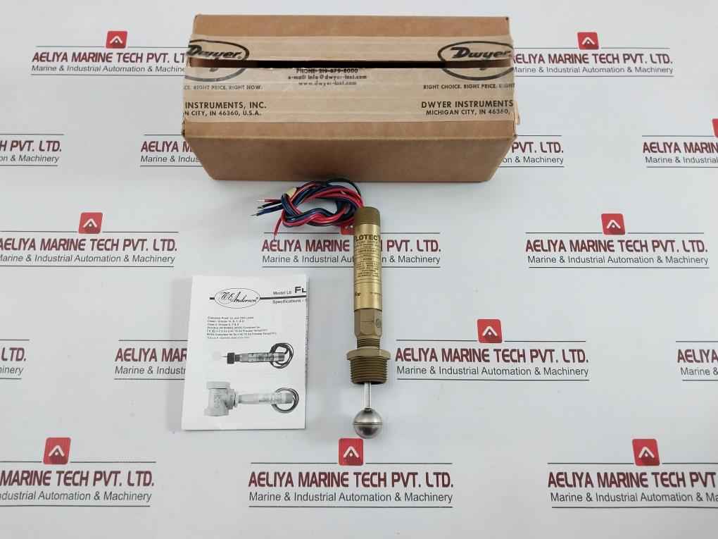L6Epb-b-s-3-c Float Switch Line Size - 1" Npt 125/250 Vac Dwyer