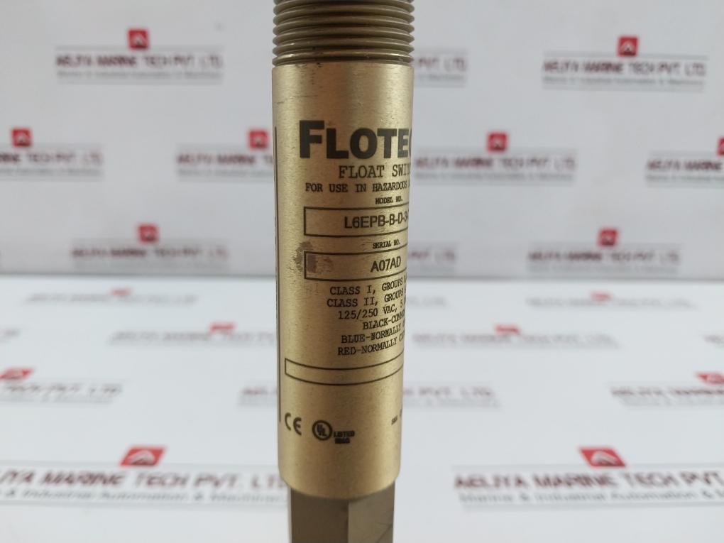 L6Epb-b-s-3-c Float Switch Line Size - 1" Npt 125/250 Vac Dwyer