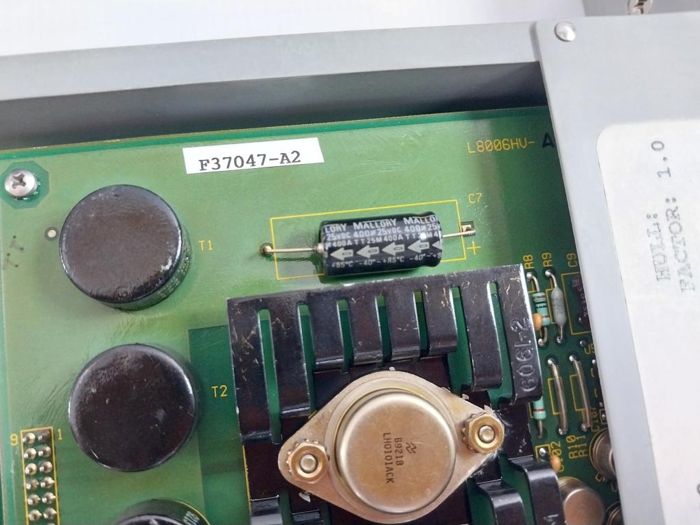 L8006hw-a Alarm Module L8006hu-c, L8009ua-b, L8006hv-a, L8006ht-b 24v Dc