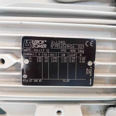 LEYBOLD SV 40/65 BIFC Vacuum Pump V1.40 1000 MBAR 200-240V 50/60 Hz