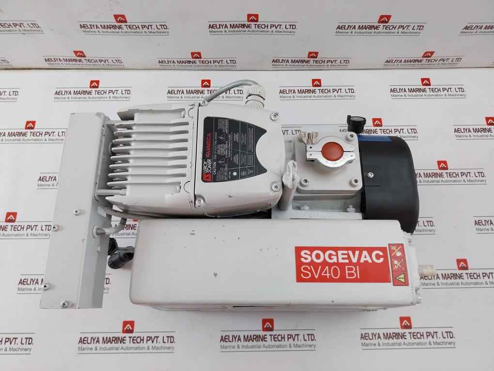 LEYBOLD SV 40/65 BIFC Vacuum Pump V1.40 1000 MBAR 200-240V 50/60 Hz