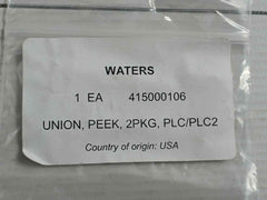 Lot Of 2X Spare Parts Kit Waters 415000106