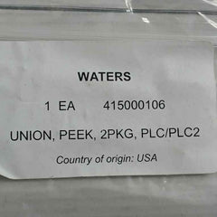 Lot Of 2X Spare Parts Kit Waters 415000106