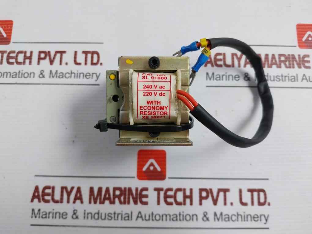 L&T 240Vac Closing Coil With 220Vdc Economy Resistor Sl 91080