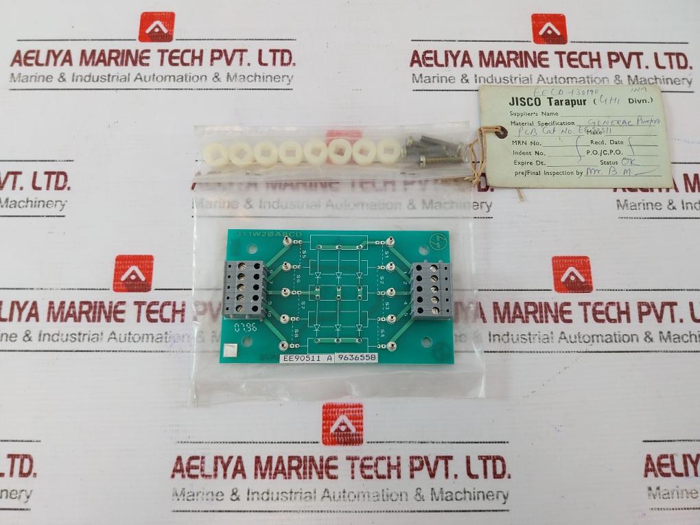Larsen & Toubro 311w10abcd Printed Circuit Board 311w20abcd Ee90511 A