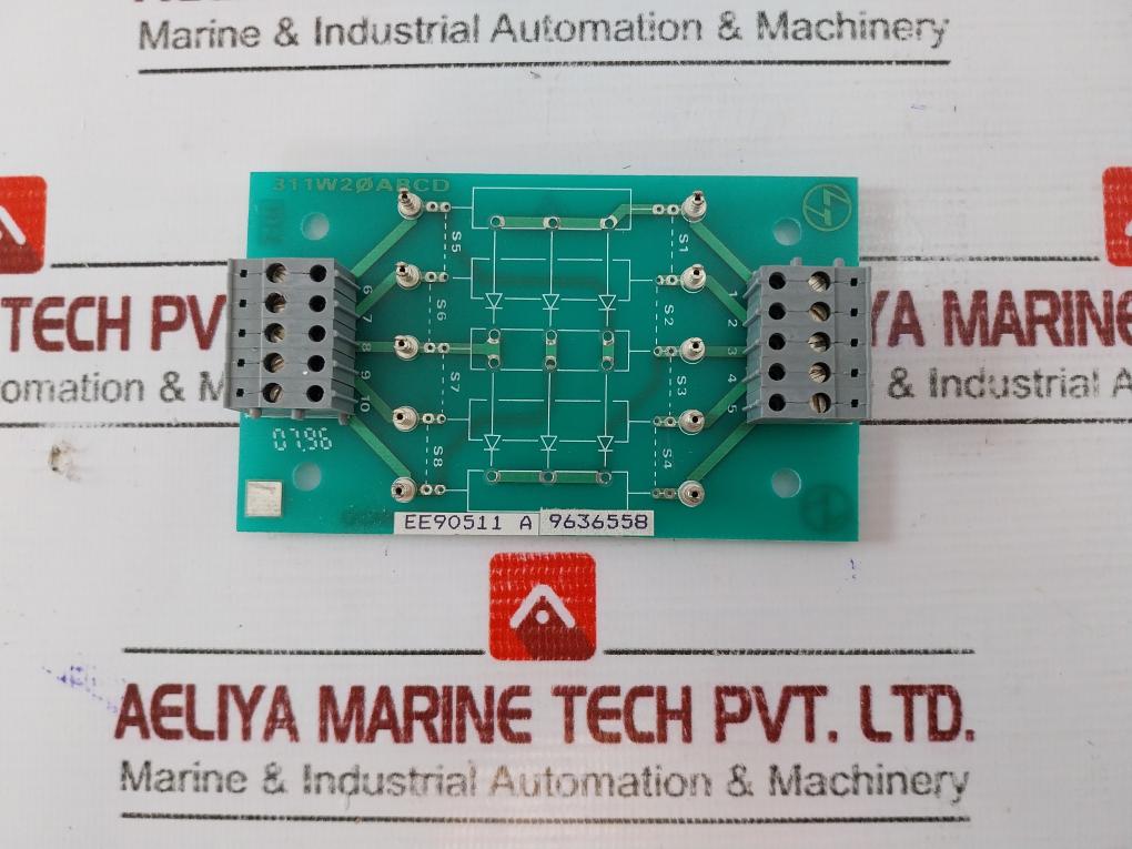 Larsen & Toubro 311w10abcd Printed Circuit Board 311w20abcd Ee90511 A
