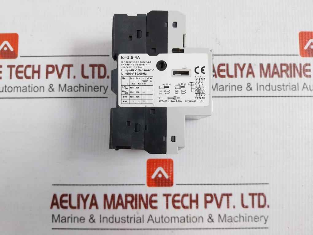 L&T 690V 50/60Hz Motor Protection Circuit Breaker Mog-s1-0400