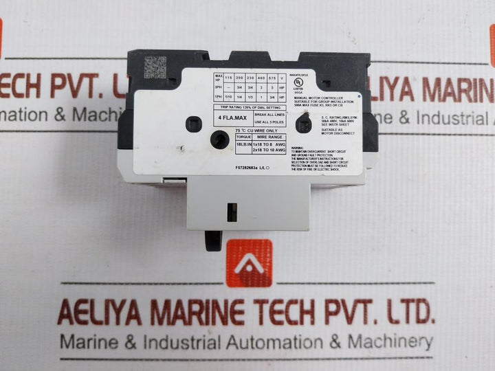 L&T 690V 50/60Hz Motor Protection Circuit Breaker Mog-s1-0400