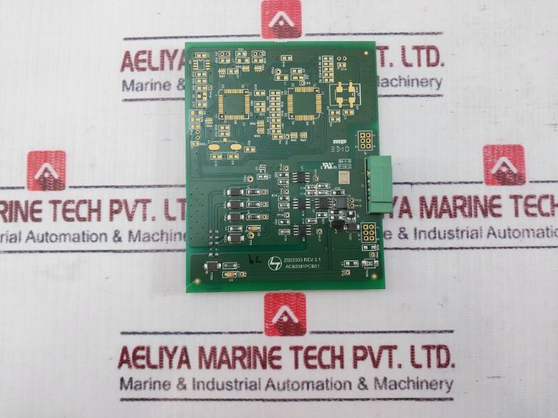 L&T Acb0081Pcb01 Pcb Board High Density Card Zd22003 Rev 3.1 94V