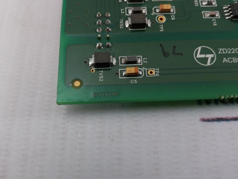L&T Acb0081Pcb01 Pcb Board High Density Card Zd22003 Rev 3.1 94V