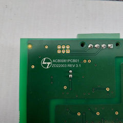 L&T Acb0081Pcb01 Pcb Board High Density Card Zd22003 Rev 3.1 94V