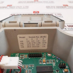 L&T Atmos 0001215 Adjustable Differential Pressure Transmitter Sensor Rev: 4
