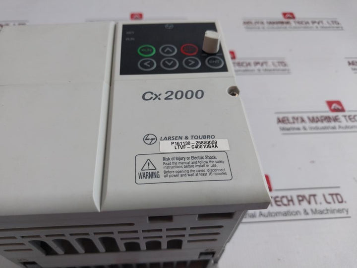 L&T Cx2000 Variable Frequency Drive Ltvf-c40010Baa 24V Dc
