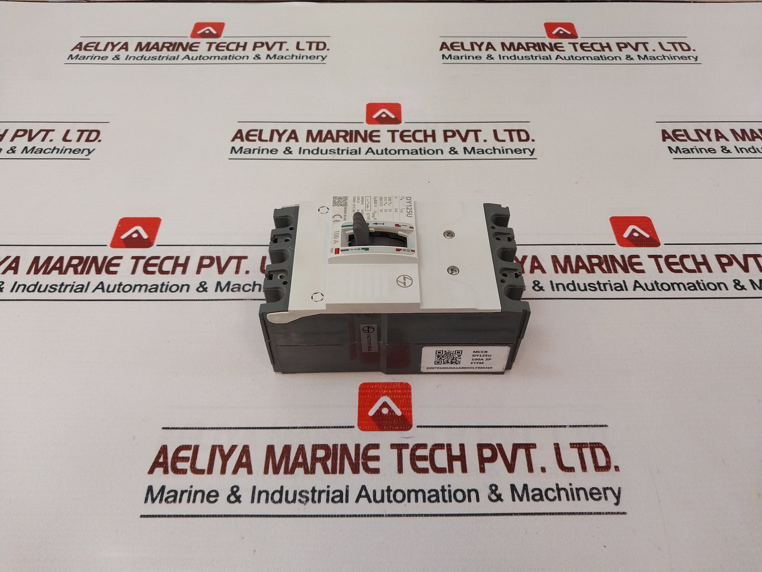 L&T Dy125U Mccb Thermal Magnetic Release Circuit Breaker 100A 800V