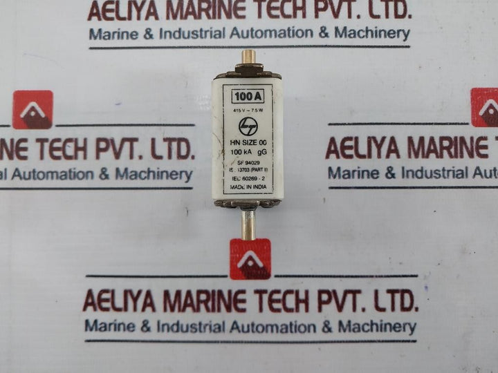 L&T Hn Size 00 Fuse Link 100A