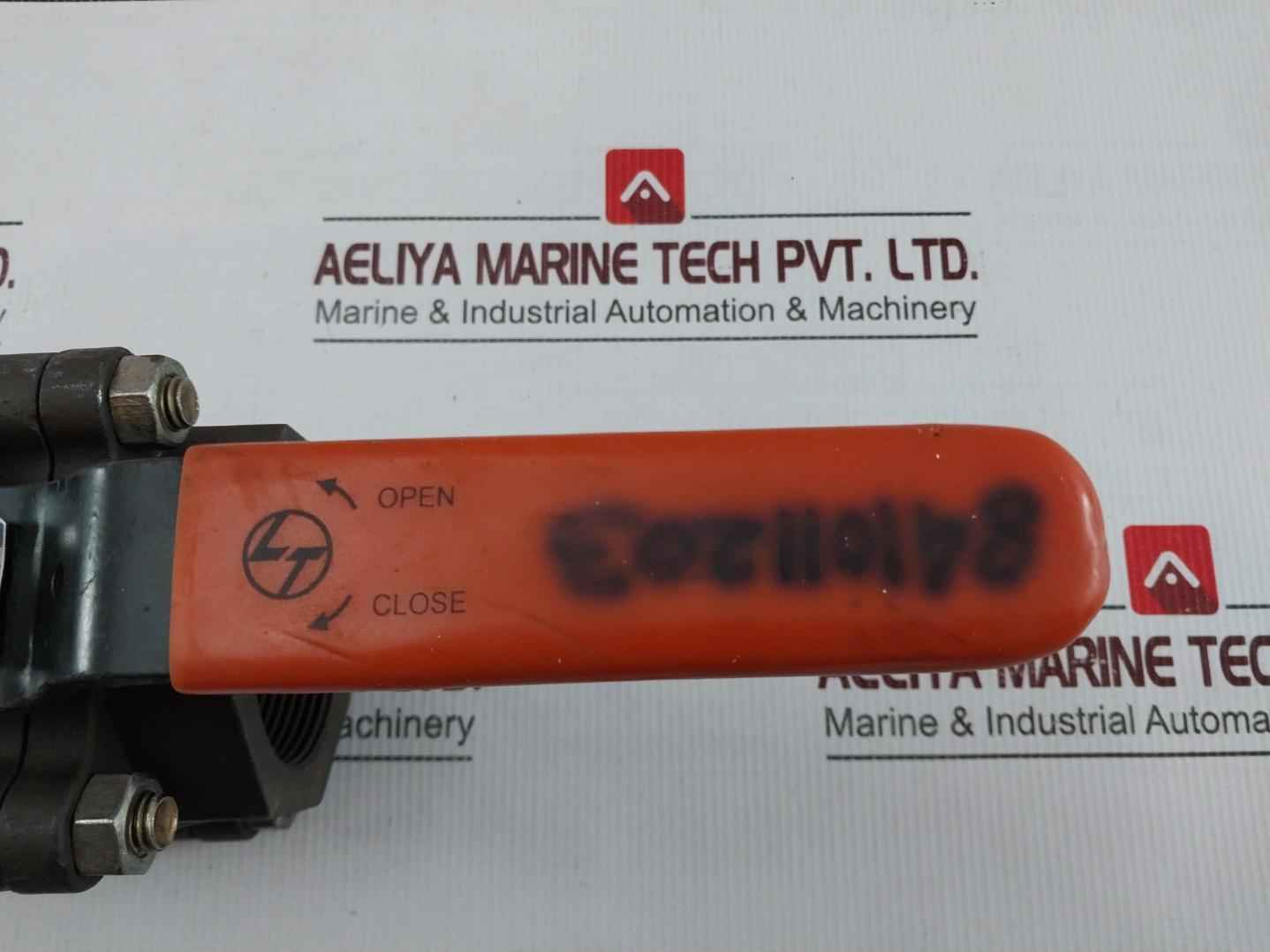 L&T L3rbtc Ball Valve Dn50 Ss316 69 Bar At 38°C