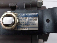 L&amp;T L3rbtc Ball Valve Dn50 Ss316 69 Bar At 38°C