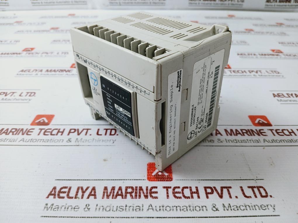 L&T Lx7-20Adr Programmable Logic Controller, E150833, 1Xnx7X001A-g80001