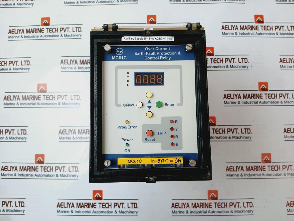 L&T Mc61C Over Current Earth Fault Protection & Control Relay 5A