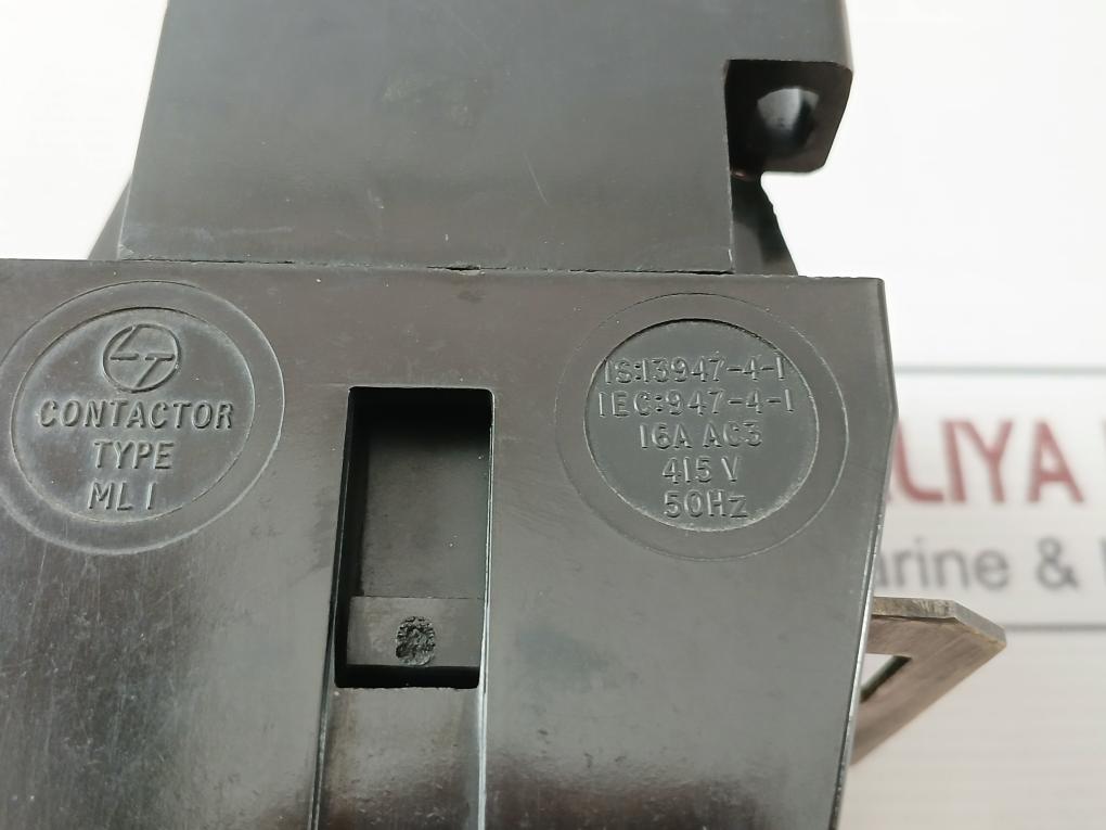 L&T Ml1 Contactor 16A 415V 50Hz 360V