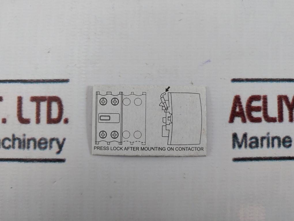 L&T Mnx-a1 Add-on Auxiliary Contact Block 415V 10A