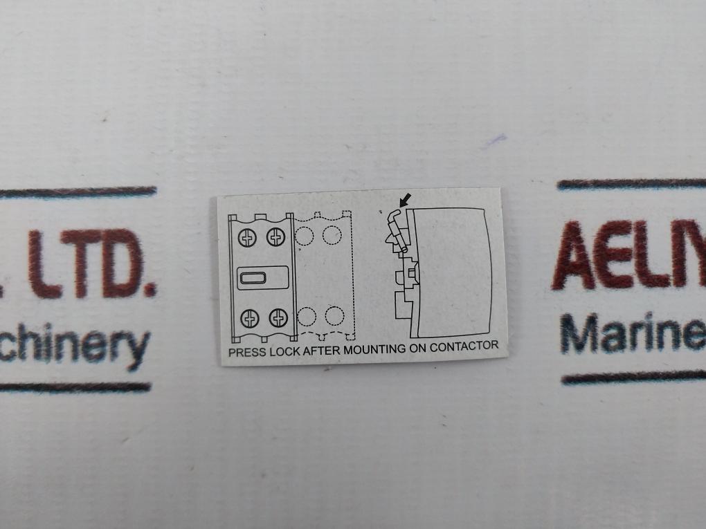 L&T Mnx-a1 Add-on Auxiliary Contact Block 4 Pole 415V 10A