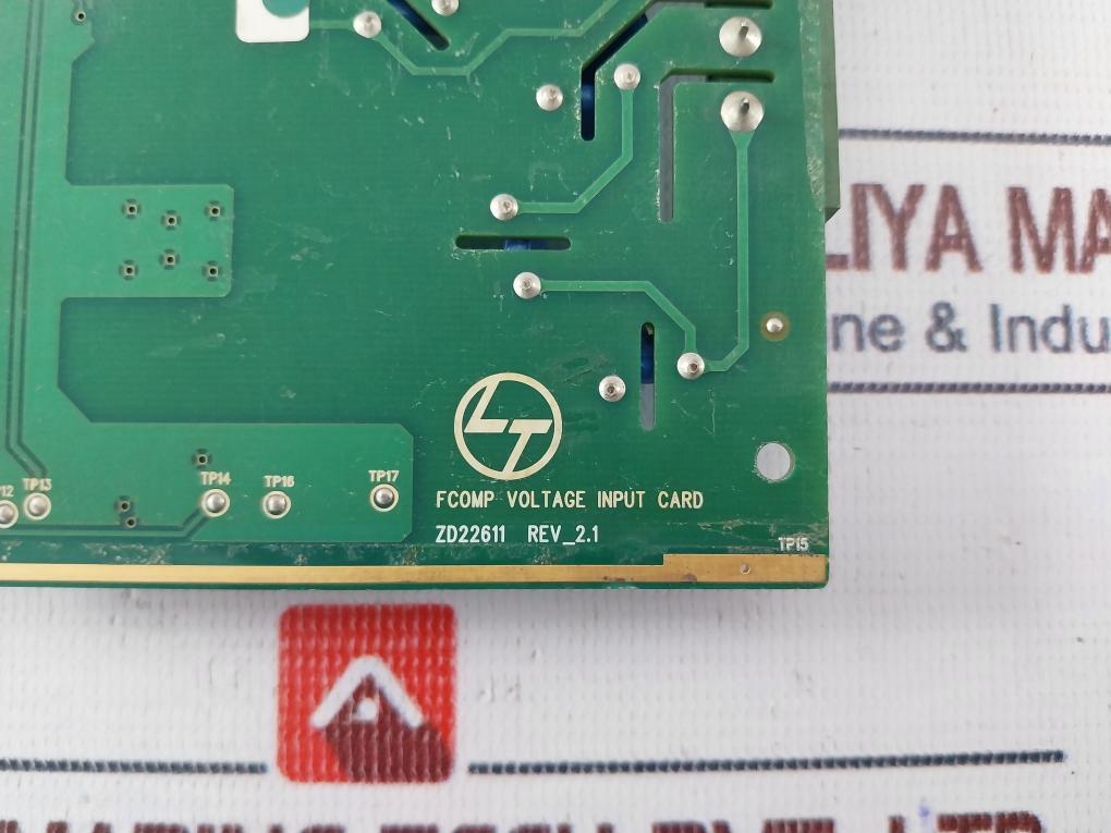 L&T ZD22611 Fcomp Voltage Input Card Rev_2.1
