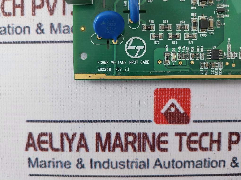 L&T ZD22611 Fcomp Voltage Input Card Rev_2.1