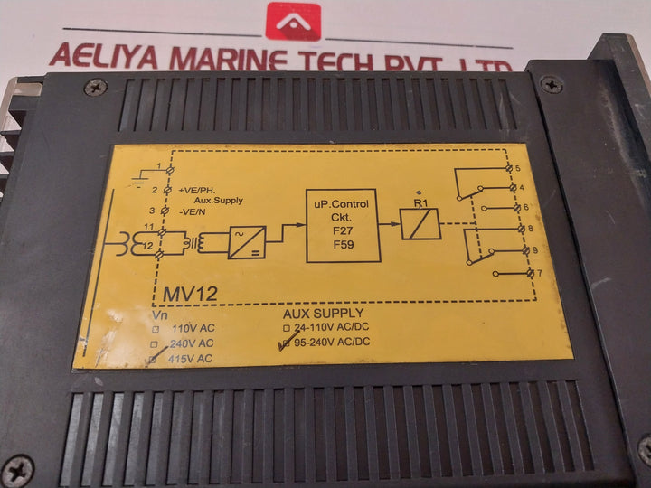 L&T Mv12 Over/Under Voltage Relay 95-240V Ac/Dc