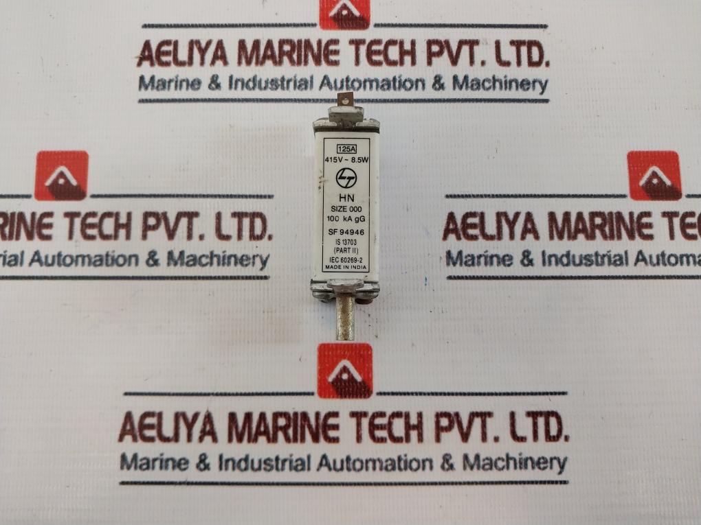 L&t Hn 125a Hrc Fuse Link Size 000 415v~8.5w