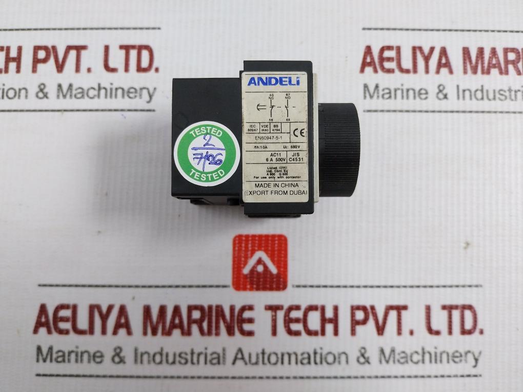 La2-dt2 Andeli Contactor Auxiliary Blocks Delay Timer