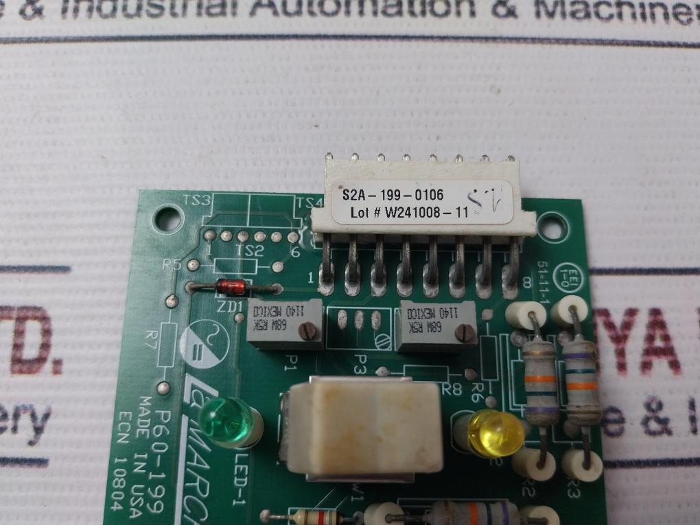 La Marche P60-199 Control Pcb Board