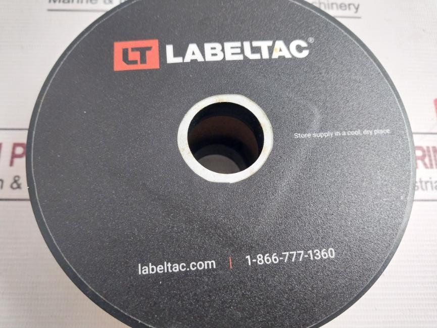 Labeltac Lt201 Yellow Vinyl Label Tape 2"X15'