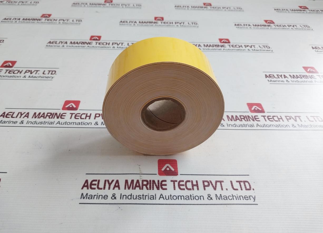 Labeltac Lt201 Yellow Vinyl Label Tape 2"X15'