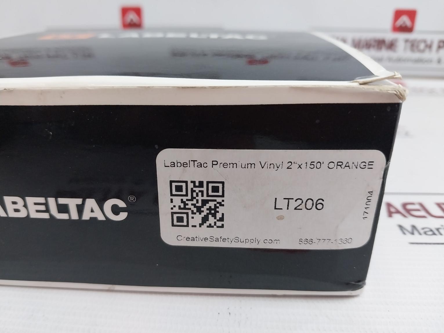 Labeltac Lt206 Orange Label Tape 2"X150'