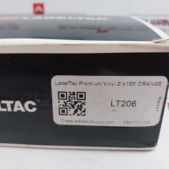 Labeltac Lt206 Orange Label Tape 2"X150'