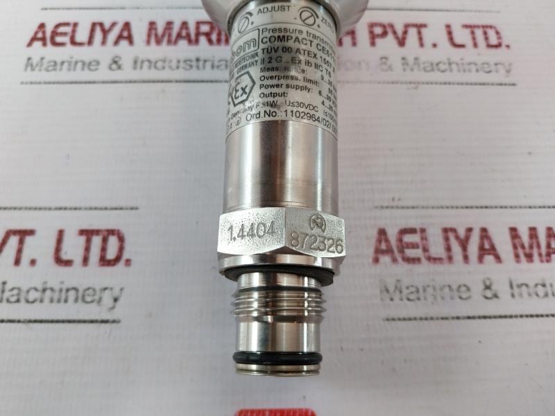 Labom Ce6111 Pressure Transmitter Compact Tuv 00 Atex 1557 X