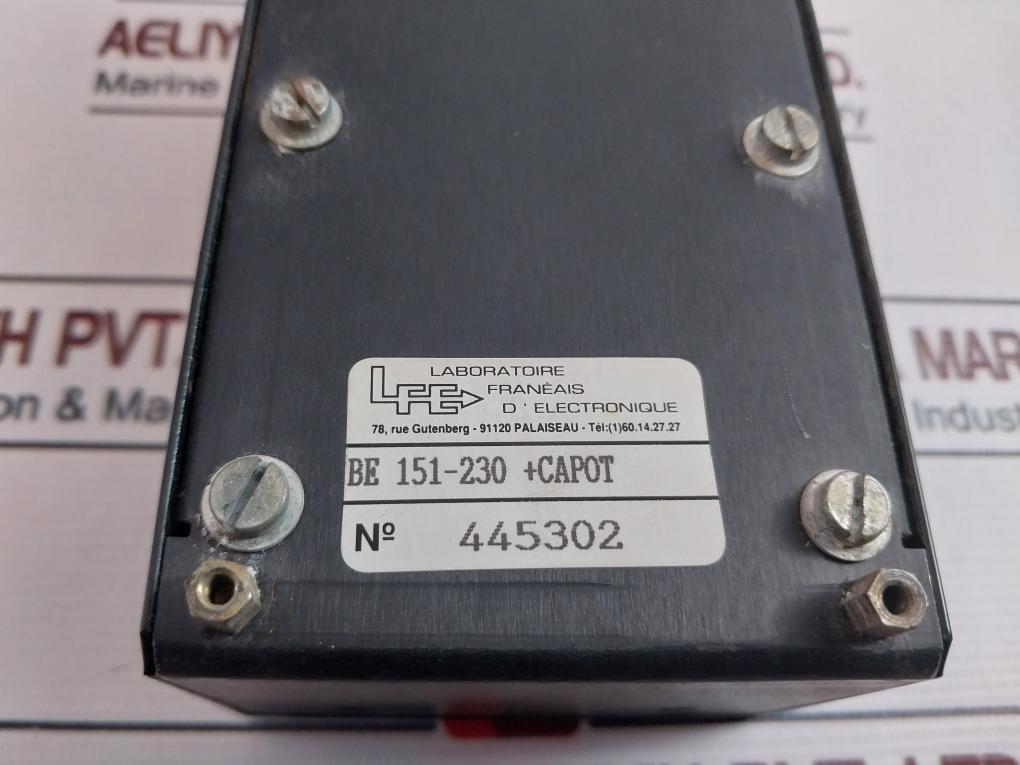 Laboratoire Franeais D’ Electronique Be 151-230 + Capot Converter