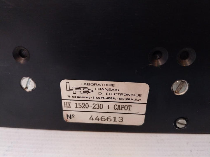 Laboratoire Franeais D’electronique Hx 1520-230 + Capot