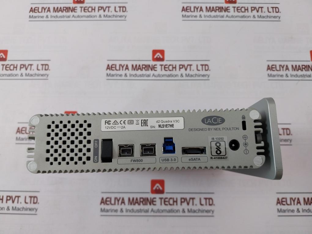 Lacie D2 Quadra V3C External Hard Drive 12Vdc-2A Fw800 Is 13252 R-41008427