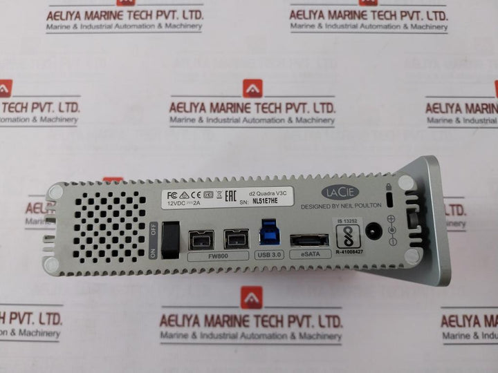 Lacie D2 Quadra V3C External Hard Drive 12Vdc-2A Fw800 Is 13252 R-41008427